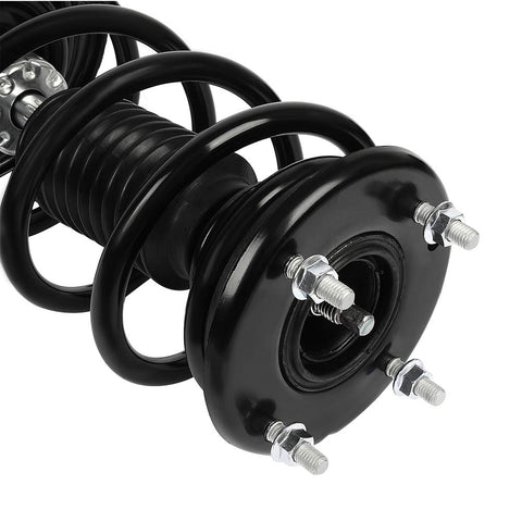 Premium Complete Front Strut Assembly With Shocks For Ford Explorer 2013 2019 172730 172729 FWD close-up of mounting bolts.