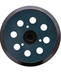 5 Inch Hook And Loop Replacement Sanding Pad With 8 Holes And 3 Screw Holes For Fast No Fuss Orbit Sanding On 5 Inch Sanders Compatible With BO5010 BO5030K BO5031K BO5041K Durable Dust Holes Pad, top view