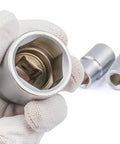 One Half Drive Triangular Socket Set With Multi Tooth Sockets For Injection Pump Triangular Head Screws Nut Remover