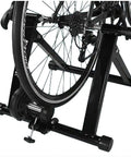 Indoor Bike Trainer Stand For 20 To 22 Inch Wheel Size Mountain And Road Bikes, Adjustable Height, quiet operation with rear wheel mount
