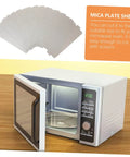Six Pack Microwave Mica Sheets Waveguide Cover Heat Resistant Insulation Pads For Ovens Easy Cut Mica Plate Replacement