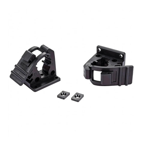 Heavy Duty Rubber Clamp Shovel Mount For Tools And Equipment Up To One Inch Diameter Holds 26 Lbs Per Clamp And 52 Lbs For The Pair