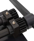 Close-up of Heavy Duty Pro Sheet Metal Bead Roller with gear mechanism, showing durable carbon steel construction for auto panels.