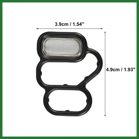 Honda CR Z Solenoid Gasket Spool Valve Filter Screen Replacement Part For 2011 2016 Honda Fit 2009 2013 Easy Install No More Leaks Black