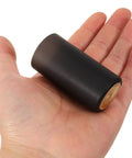 Wine Heat Shrink Capsules Set 100 Pieces With PVC Bottle Sealing Film Disposable Shrink Wrap Caps In Black For Freshness And Oxygen Lock Easy Seal Pro Grade