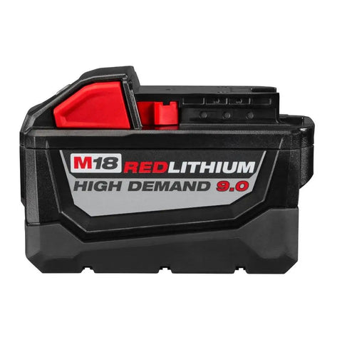 Beast Mode 18 Volt Fuel Lithium Ion Brushless 9Ah Battery for Miter Saw Kit, shown separately on white background.