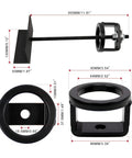 Diagram of Clutch Compression Tool CCT510 For Polaris Kawasaki Yamaha Arctic Cat And More ATV UTV Snowmobile Replacement