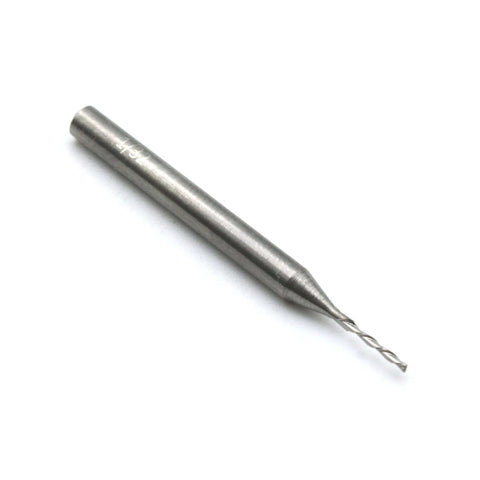 TEMO carbide downcut inlay router bit, 1/32 in diameter with 1/8 in shank
