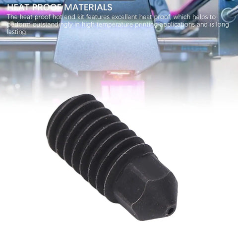 Top Tier Hardened Steel 3D Printer Nozzles 6 Pack Featuring.6Mm Bore And CNC Machined Finish With A Super Smooth Glossy Interior For Rock Solid Extrusion On PLA ABS PETG And TPU Filament Builds All Day Long