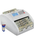 Fast Money Counter With Fake Bill Detector And LCD Display, UV MG IR DD HLF CHN Checks, Backup Battery, Model S1070 with bills