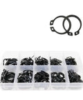 All In One External Circlip Snap Ring Assortment Kit M5 To M20, 500Pcs stainless and carbon steel in plastic case