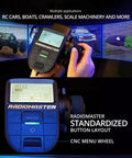 Open Source Surface Radio Controller MT12 With 2.4G ExpressLRS And 4in1 Multi Protocol for RC Cars and Boats, close-up view
