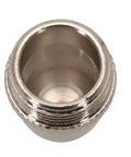 Close-up of a copper alloy nozzle from 26Pack Plasma Cutter Torch Consumables Kit For LTP5000D LTPDC2000 LTPAC2500 Featuring Copper Alloy Nozzles And Electrodes, Ceramic Tips And Bracket Durable Pro Grade Long Lasting Replacement Set For Clean Precise Cuts.