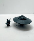 Alien UFO Airship Figurine 3D Print Kit For Miniature Dioramas And Collectibles With High Detail Texture And Easy Assembly Dope
