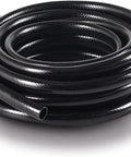 Coiled black 100 Ft Half Inch Drip Irrigation Tubing Mainline Hose For Garden Watering Flexible PVC for raised beds and pots