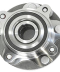 Top view of Front Wheel Bearing Hub Assembly 4WD 5 Lug Fits 2008 To 2018 Toyota Sequoia And 2005 To 2018 Toyota Tundra 4x4 Two Piece Set