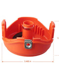 Replacement Trimmer Spool Cap Covers 2 Pack For Black Decker GH3000 LST540 Weed Eater Auto Feed 90583594 Cap Covers