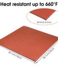 15 X 15 Inch Silicone Heat Press Pad 0.3 Inch Thick Flat Transfer Cushion heat resistant up to 660°F, nonstick silicone pad