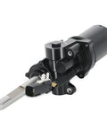Power Running Board Motor For Ford F-150 2015 To 2020 Front Left Driver Replacement With OEM FL3Z16A507A FL3Z-16A507-A black metal unit