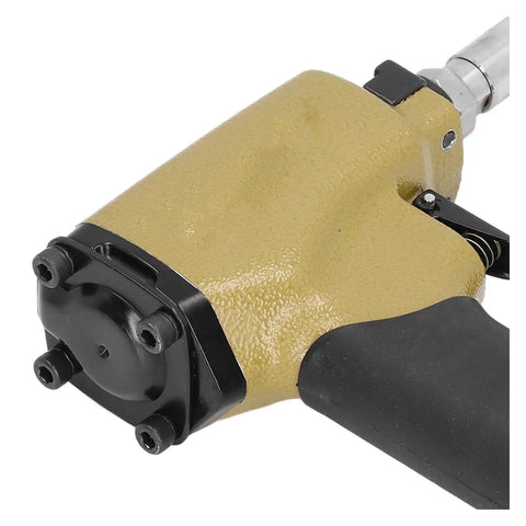 Pro Grade Pneumatic Thumbtack Gun And Air Powered Decorative Nailer Tool For Upholstery Carpentry And Woodworking Featuring Slick Handle And No Sweat Trigger Pull For Tough Home Renovation And Quick Fix Tasks