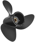 Aluminum Outboard Boat Propeller 11.75 Inch Diameter By 17 Inch Pitch, 13 Spline Tooth, Right Hand Rotation, Fits 40 To 50HP