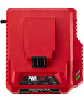 Power Up Fast PWR Jump 150W Charger For 40V Batteries, 15 Minute Quick Charge With LED Status Lights, Part Of The PWR Core 40 System