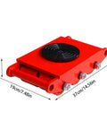 Tough As Nails Heavy Duty Mechanical Skates For Industrial Machinery Transport with Steel Rollers and smooth gliding design.