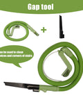Upgraded Hose And Handle Replacement Kit For Little Green Machine Vacuum Cleaner Compatible With 1400 Series And 3353 3369 Models Includes Cleaning Hose Brush Gap Brush And Tool, gap tool shown
