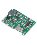 5 Piece 18650 Lithium Ion Battery Charger Module Kit With Holder Plug And Play Micro USB Input circuit board for charging.