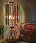Non Dimmable Edison Filament LED Bulbs 6W E26 Base A19 Style 40W Equivalent Clear Stained Glass Look with lamp glow