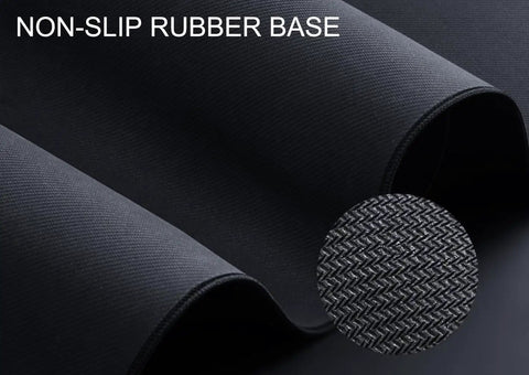 Close-up of XXL Gaming Mouse Pad With Non Slip Rubber Base And Stitched Edges Beefy 31.5 By 15.7 Inches Extended Keyboard And Mouse Mat