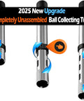 Telescopic Golf Ball Retriever Tube With Adjustable Aluminum Alloy Build Lightweight Ball Picker Portable Collector design