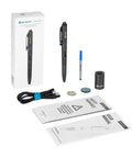 4 In 1 Pen Light And Writing Tool, 120 Lumen USB C Rechargeable EDC Pen With Green Beam in packaging with accessories and manuals