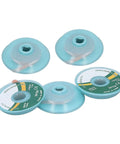 Five Pack Desoldering Wick Solder Braid For PCB And Keyboard Resoldering, 3 mm Width Copper Braiding, 1.5 m Length