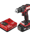 Power Core 20 Brushless 20V Compact Three In One Hammer Drill Kit with charger and LED work light