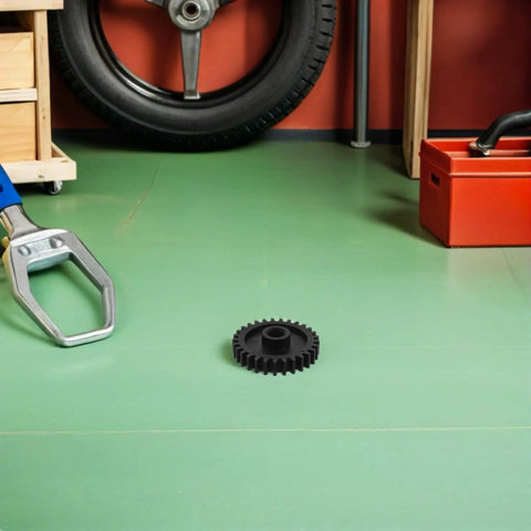 Cf800 Water Pump Idler Gear Replacement Part Black Plastic Timing Wheel 0800-080001. Wide Compatibility For Diverse Industrial Pump Needs And Versatile Fit. High Quality Pump Parts To Ensure Reliable Performance And Smooth Operation In Various Mechanical
