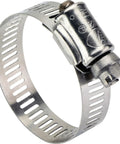 Sure-Tite stainless steel hose clamp, side view, 0.38-0.88 in, set of 10