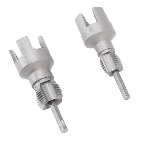 Double Function Pipe Threader Tool For Internal And External Threads One Half Inch And Three Quarter Inch Dies Alloy Steel Build Home Repair Threading Kit No Tool Swapping Built Tough For PVC PPR And More, 2 heads