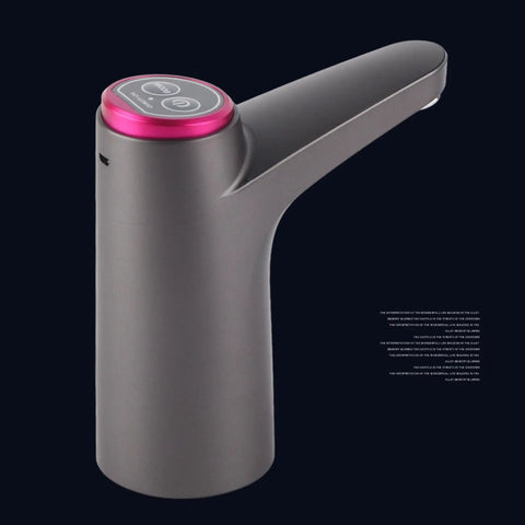 USB Electric Water Bottle Pump With Built In Battery Portable Dispenser For Camping Home Office Kitchen Travel Durable 1200mAh Rechargeable No Spill Hydration On The Go