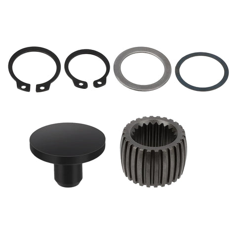Rear Drive Shaft Coupling And Damper For Yamaha Rhino 450 660 700 Grizzly 550 660 700 Kodiak 700 Viking 700 Wolverine 700 Beefy Heavy Duty Drop In ATV UTV Replacement Part 5KM-46126-00-00 5KM-46559-00-00