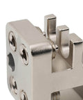 Close-up of Master Link Press Tool For 520 525 530 Motorcycle Chains Beefy Steel Alignment Tool on white background
