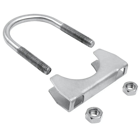 1 Inch Universal Heavy Duty Exhaust U Clamp Stainless Steel U Bolt Clamp For 1 Inch Pipe Muffler Exhaust System Pack Of 2 automotive use