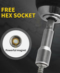 Tough As Nails Hex Head Self Tapping Roofing Screws Size Ten By One Point Five Inch Bundle Of Three Hundred with hex socket and powerful magnet.