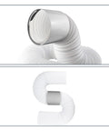 5.9 Inch Portable Air Conditioner Hose Extension Coupler, Universal Exhaust Hose Connector for Clockwise and Counterclockwise Threads