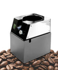 58mm Portafilter Cleaner Auto Espresso Residue Remover Swappable Brush Heads No Stress Cleanup For Home Bar And Coffee Shop, stainless steel design.
