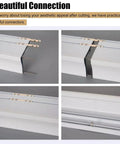 Beautiful connection of Heavy Duty Double Roller System for High Quality Two Layer Sliding Barn Door Track with Curtain Valance.