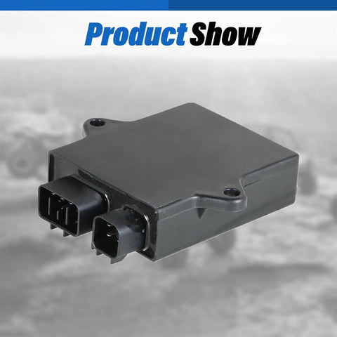 Ignitor CDI Box Replacement for ATV Kodiak 400 1995-1999, Big Bear 350 1996-1999, Wolverine 350 2000-2001, Timberwolf 350 1997, 4SH-85540-00-00 Compatible Ignition Module, black compact module