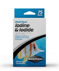 Awesome Iodine and Iodide Test Kit for Marine Saltwater and Freshwater Aquariums, 75 tests package showing clear labeling.