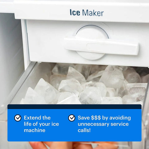 Ice Maker Cleaner And Descaler 16 Fl Oz For Nugget Ice Makers And All Major Brands Descale Clean And Preserve Ice Flavor