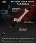 Ford Power Steering Rack And Pinion Assembly Direct OE Replacement for 2008-2012 Ford Escape, shown with tight-tolerance steering rack.